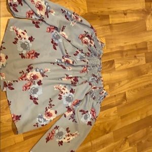 Off the shoulder shirt
